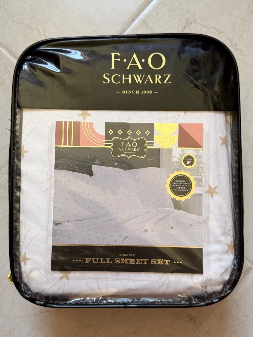 FAO SCHWARZ Sheet Set Full Size